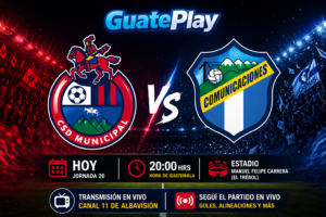 ⚽ Municipal vs Comunicaciones hoy: hora, canal y cómo seguir el clásico | Jornada 20